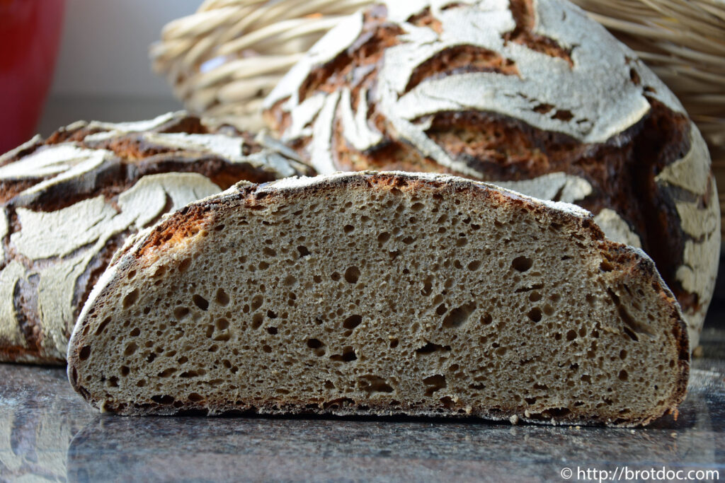 Roggenmischbrot 70/30 à La Werner | Der Brotdoc